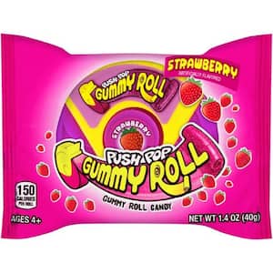 Candy, 1.4 oz. Fruit Flavors, Gummy Roll
