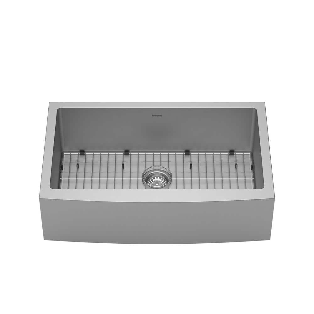 Stainless Steel 33'' Single Bowl Farmhouse Kitchen Sink