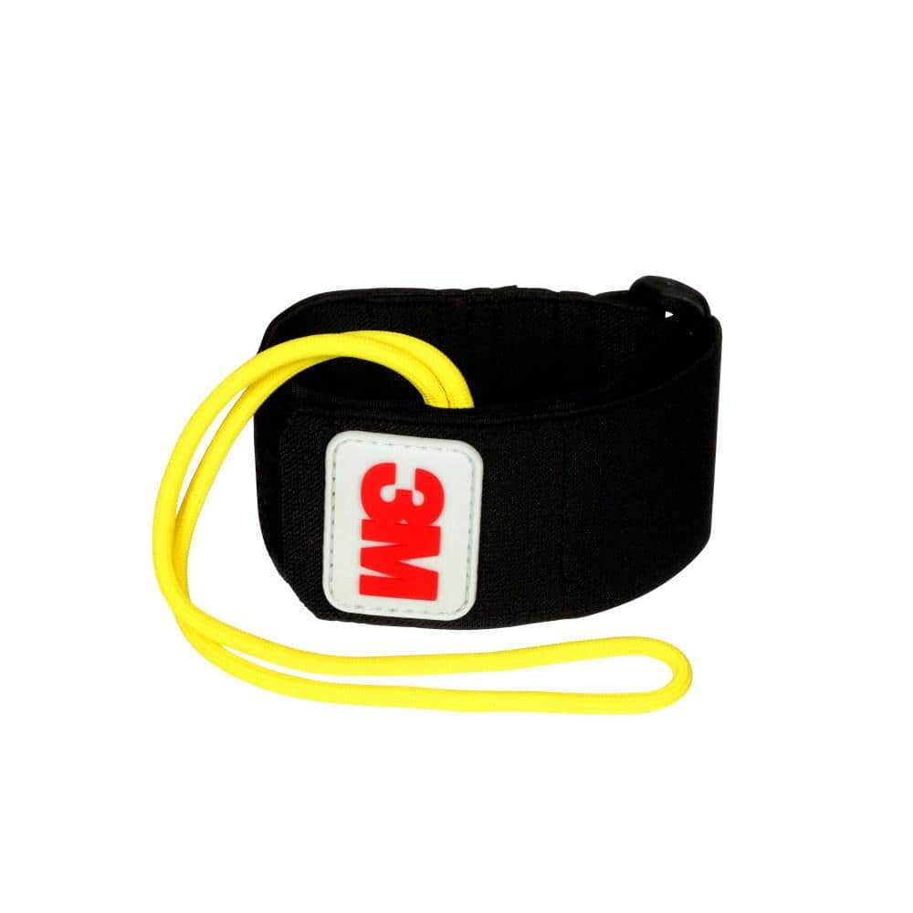 3M Adjustable Wristband with Cord, black 1500084FPDC The Home Depot