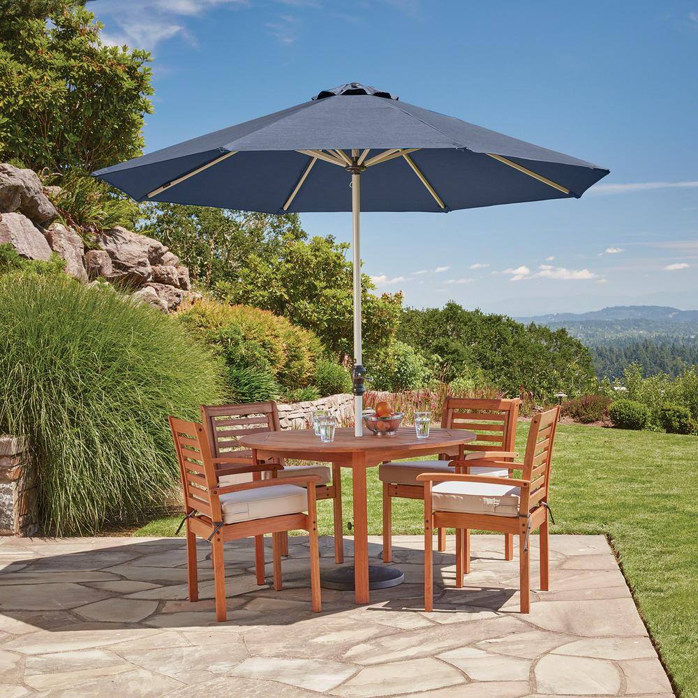 Antique Beige Water-Resistant Patio Dining Seat Cushion, 17 x 17 x 3 inch