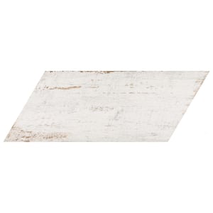 Retro Naveta Blanc 7 in. x 16-3/8 in. Porcelain Floor and Wall Tile (11.05 sq. ft./Case)