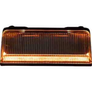 BUYERS PRODUCTS 6 Inch Quad Flash Oval Recessed Strobe Light-Amber