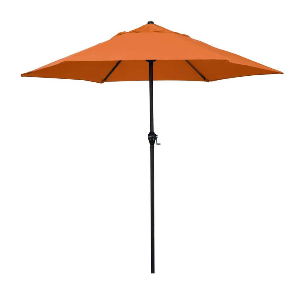 Astella 9 ft. Steel Market Push Tilt Patio Umbrella in Polyester Tuscan