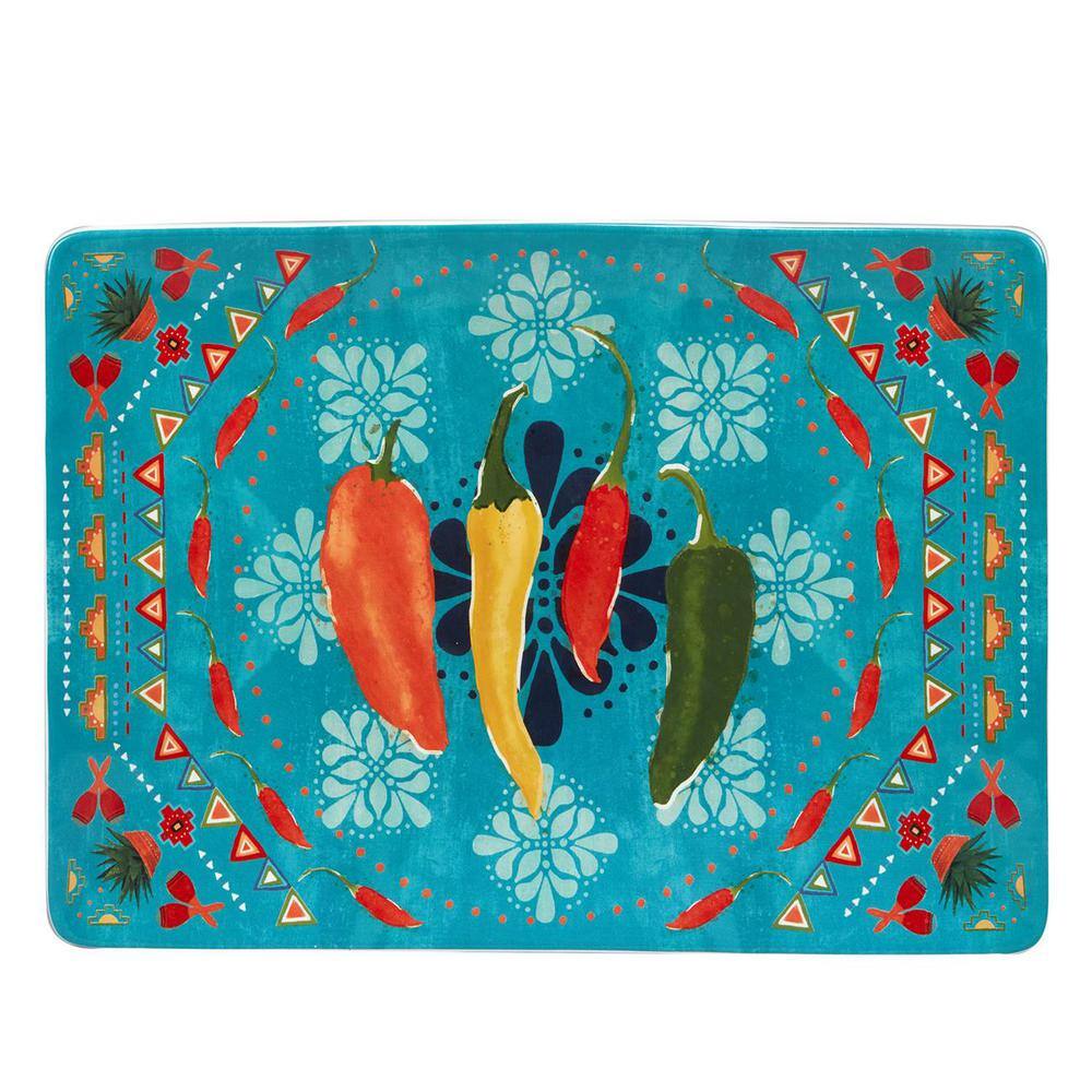 Certified International 23608 Country Weekend Rectangular Platter One Size Multicolor Certified International 23608 Country Weekend Rectangular Platter One Size Multicolor