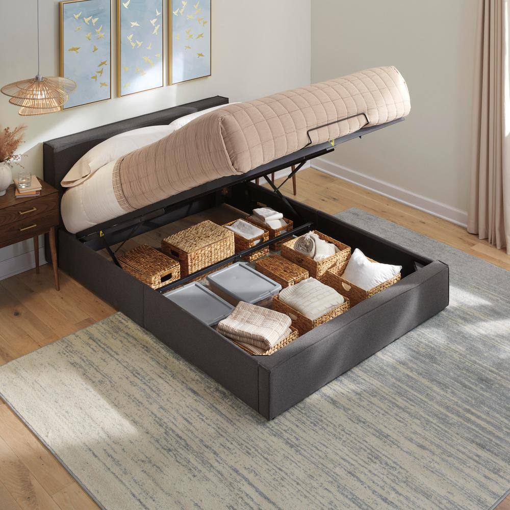 Small Natural Wicker Rectangular Storage Basket
