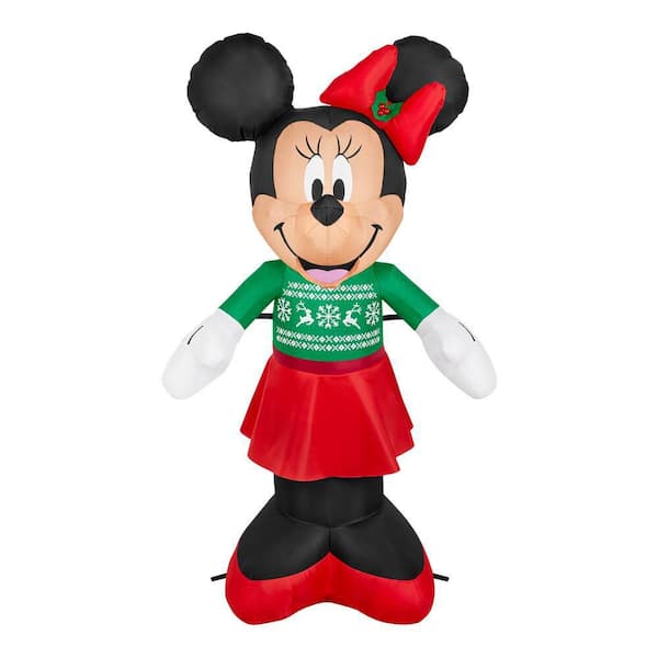3.5 ft LED Minnie in Classy Sweater