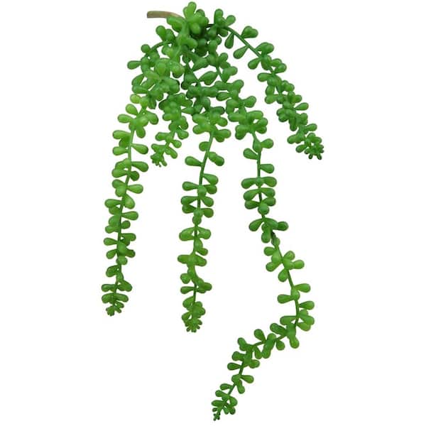 D&W Silks Artificial Indoor Greem Sedum Spray (Set of 12)