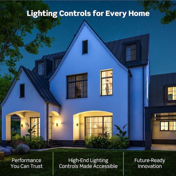 Leviton SureSlide LED Advanced White Dimmer Switch for LED and