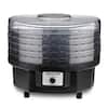 Cuisinart 5-Tray Black Food Dehydrator DHR-20P1 - The Home Depot Cuisinart 5-Tray Black Food Dehydrator DHR-20P1 - The Home Depot