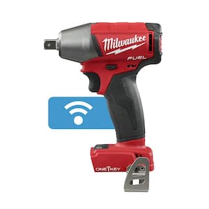 M18 FUEL ONE-KEY 18V Lithium-Ion Brushless Cordless 1/2 in. Impact Wrench w/ Pin Detent (Tool-Only)