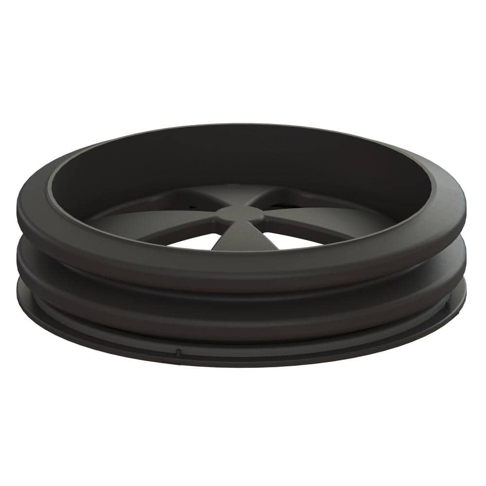 24 in. x 6 in. Septic Tank Riser Pipe with Safety Barrier