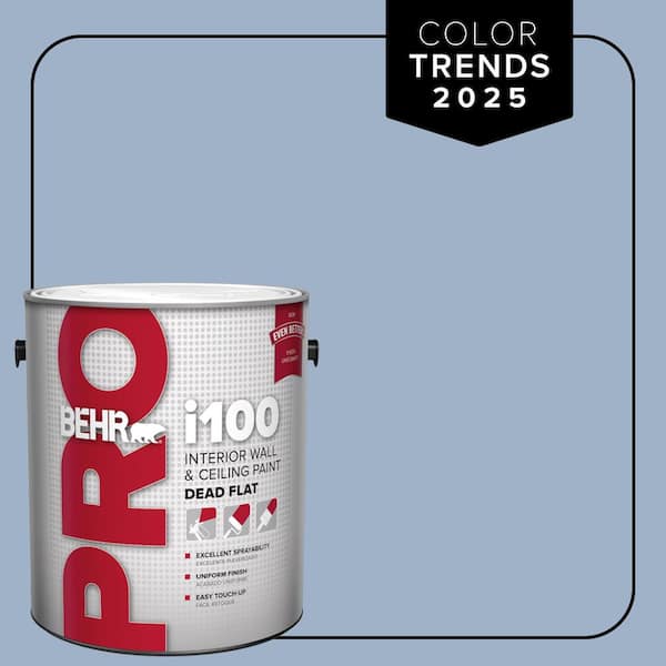 1 gal. #S530-3 Aerial View Dead Flat Interior Paint