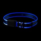 NiteDog - L - Blue/Blue Rechargeable LED Collar