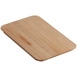 Riverby 10.5 in. x 17.375 in. Cutting Board in Maple Wood