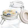 Laurie Gates California Designs Tierra 3-Piece Glass Canister Kitchen Set  with Decorated Lids 985118494M - The Home Depot