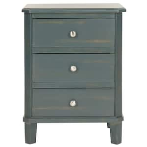 Joe Steel Teal Storage End Table