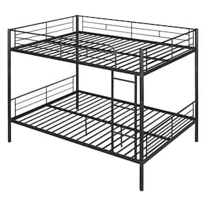 Full over Full Metal Bunk Bed, Black