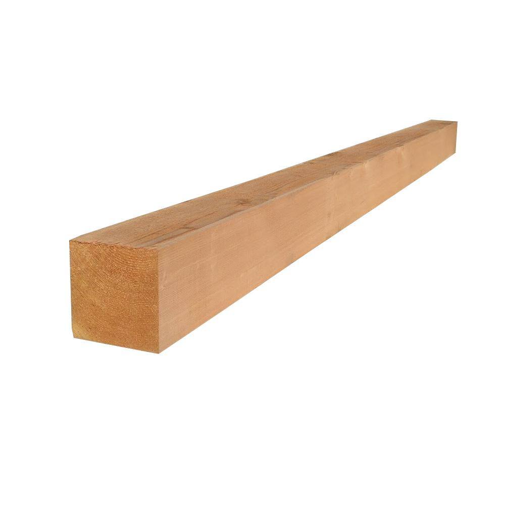 8 in. x 8 in. x 12 ft. Rough Exposed Patio Douglas Fir Dimensional ...