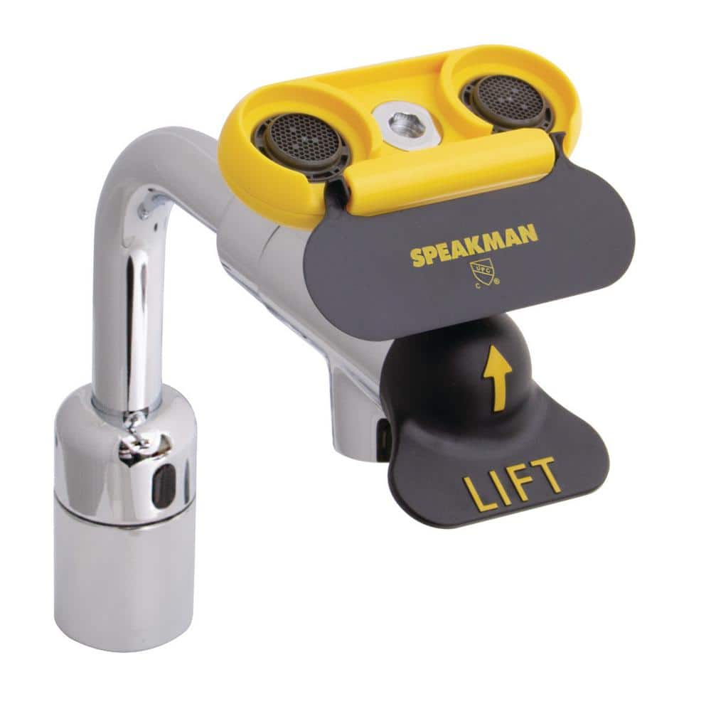 Speakman Eyesaver Battery Powered Sensor Eyewash Faucet with