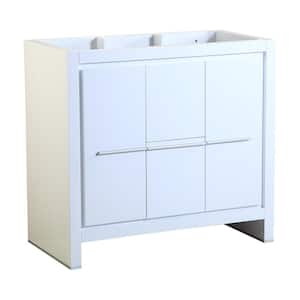 Allier 36 in. Modern Bathroom Vanity Cabinet in White