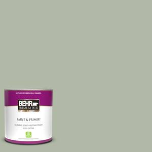 1 qt. #N390-3 Jojoba Eggshell Enamel Low Odor Interior Paint & Primer