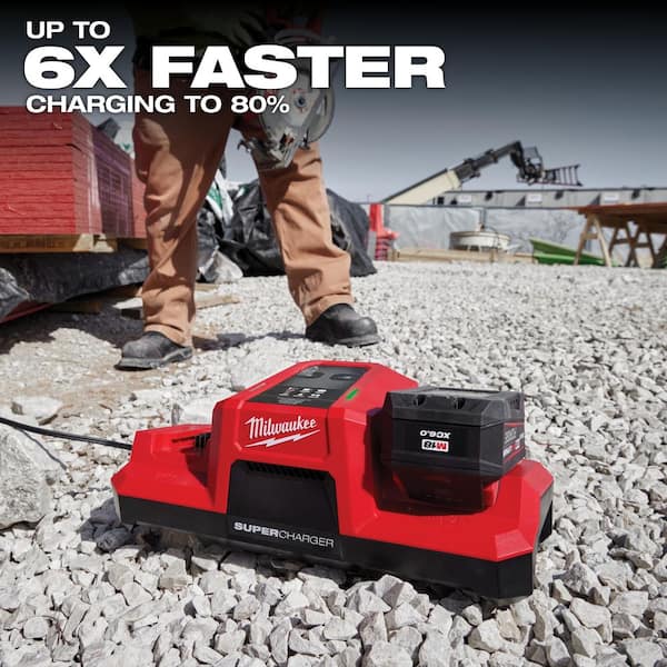 Milwaukee - M18 18V Dual Bay Simultaneous Super Charger