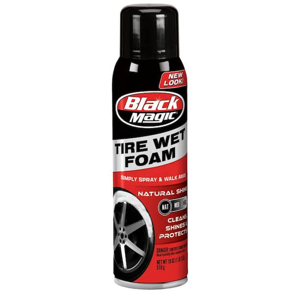 Black Magic 18 oz. Tire Wet Foam