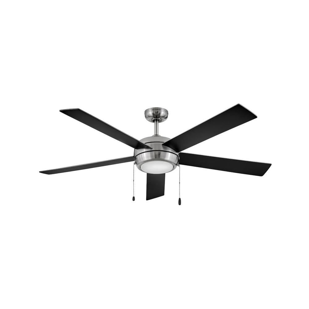CROFT 60 in. Indoor Integrated LED Brushed Nickel Ceiling Fan Pull Chain price history on PriceWatchPro