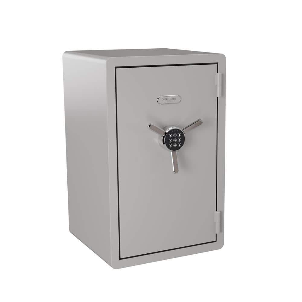 4.5 cu. ft. Fire and Waterproof Home and Office Safe with Electronic Lock, Frost Gray price history on PriceWatchPro