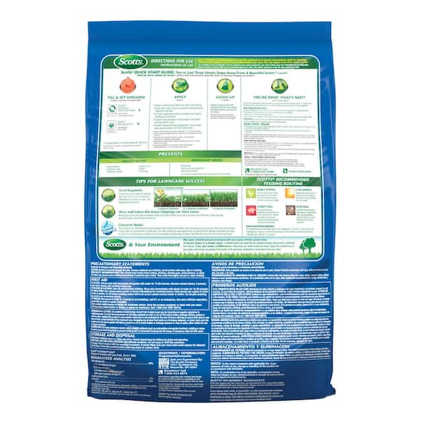 Scotts - Turf Builder 13.35 lbs. 5,000 sq. ft. Halts Crabgrass Preventer with Dry Lawn Fertilizer (2-Pack)