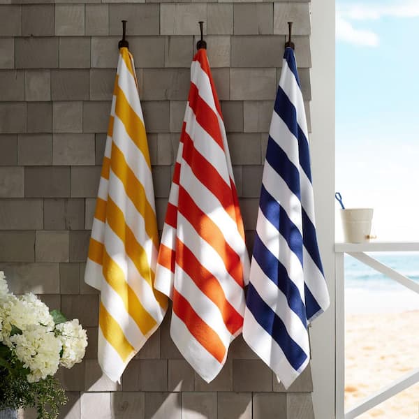 Company Cotton Cabana Stripe Jacquard Beach Towel