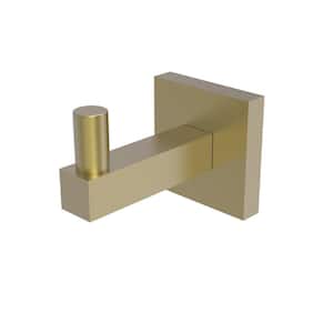 Montero Collection Wall-Mount Robe Hook in Satin Brass
