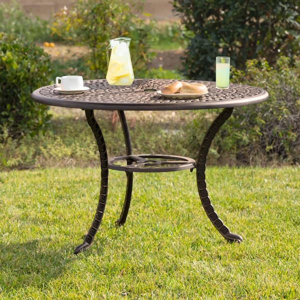 Wrought Iron Patio Furniture Kinger Home Arden Round Outdoor