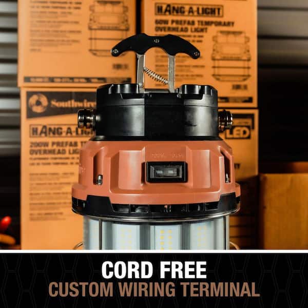 Southwire 200-Watt PreFab LED Overhead Lantern T90200 - The Home Depot