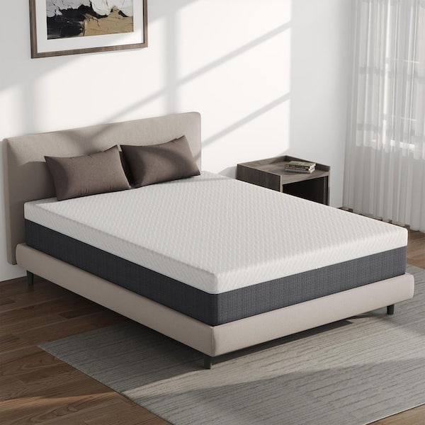 Twin Medium Memory Foam 10 in. Bed-in-a-Box Mattress with Zoned Support & Motion Isolation