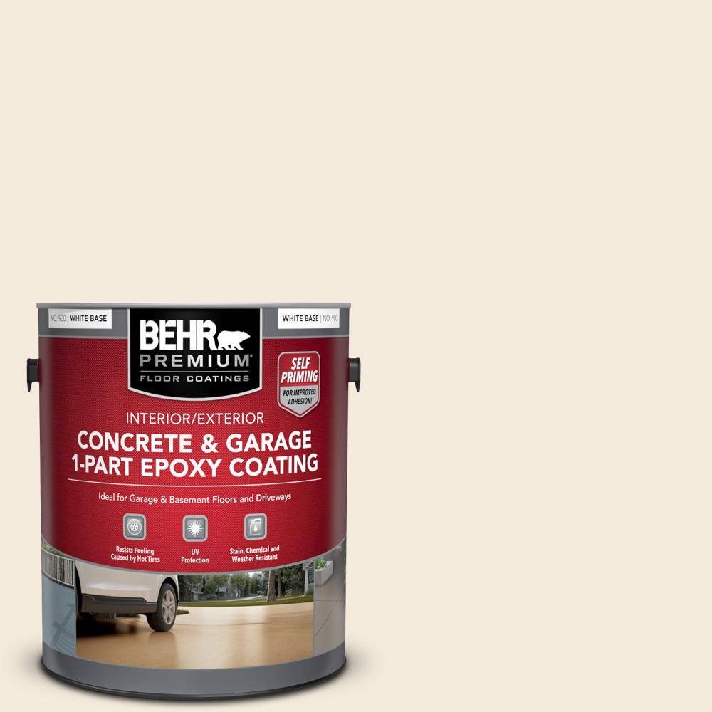 1 gal. #PPU5-10 Heavy Cream Self-Priming 1-Part Epoxy Satin Interior/Exterior Concrete and Garage Floor Paint price history on PriceWatchPro