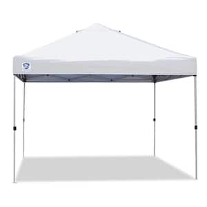 10 ft. x 10 ft. White Venture Straight Leg Canopy Tent
