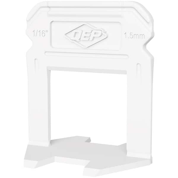 QEP Xtreme White 1/16 in. Clip, Part A of Two-Part Tile Leveling System 100-Pack