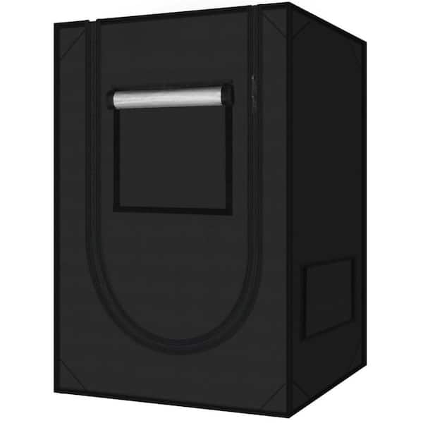 2 ft. x 2 ft. Hydroponic Mylar Grow Tent Reflective Garden Growing Dark Room with Observation Window for Indoor Plant