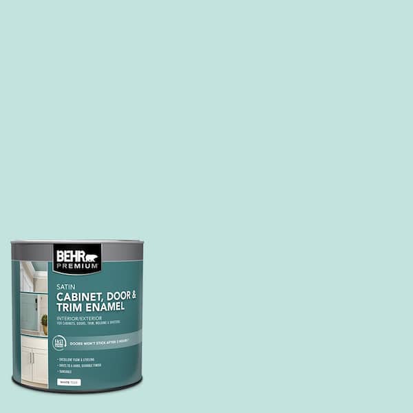 1 qt. #M450-2 Tidewater Satin Enamel Interior/Exterior Cabinet, Door & Trim Paint
