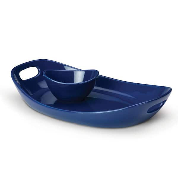Rachael Ray Chip and Dip in Blue