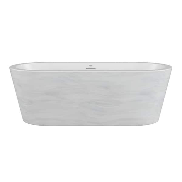 Jacuzzi CELESTE 67 in. x 32 in. Air Bathtub with Center