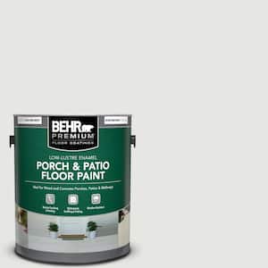 1 gal. #PFC-66 Ice White Low-Lustre Enamel Interior/Exterior Porch and Patio Floor Paint