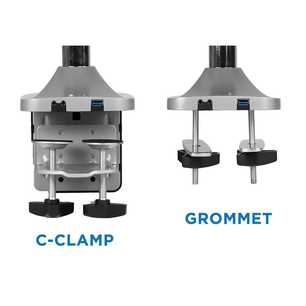 Mount-It Triple Monitor Desk Mount - Thumbnail 5