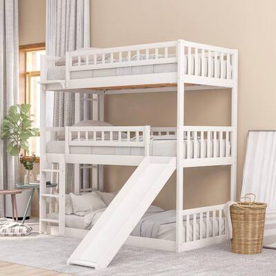 three bed bunk bed