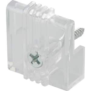 OOK 1/4 in. 20 lb. Adjustable Plastic Mirror Holders (4-Pack