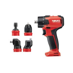 12-Volt Cordless Brushless 1/2 in. Keyless Hex Drill Driver SFE A12 with Exchangeable Chuck Set (Batteries Not Included)