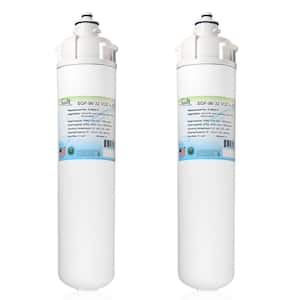 SGF-96-32 VOC-L-S-B Compatible Commercial Water Filter for EV9635-01, Made in USA (2 Pack).