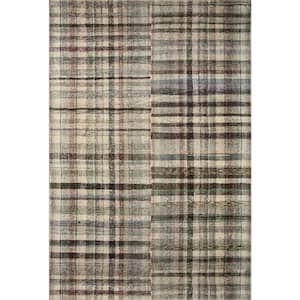 Chris Loves Julia Humphrey Forest/Multi 3 ft. 6 in. x 5 ft. 6 in. Modern Farmhouse Plaid Area Rug