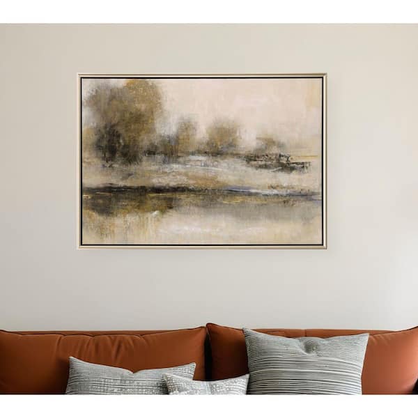 1-Piece Floater Frame Graphic Print Landscape and Nature 35.00 in. x 52.00 in.